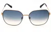 Fossil Oversized Geometric-frame Sunglasses In Blue/blue Sh Pink