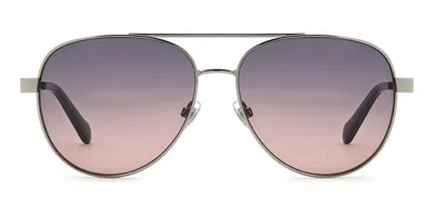 Fossil Fos 3178/g/s Asian Fit 6lb/ff Women's Sunglasses Grey Size 58 In Gray