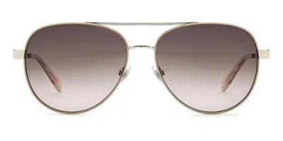 Fossil Fos 3178/g/s Asian Fit Fg4/ha Women's Sunglasses Brown Size 58 In Multi