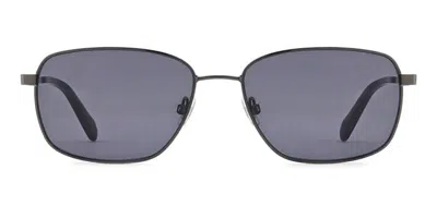 Fossil Fos 3180/g/s Asian Fit Kj1/ir Men's Sunglasses Grey Size 58 In Gray