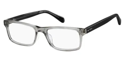 Fossil Fos 7061 Kb7 Men's Glasses Clear Size 53 - Free Lenses - Blue Light Block Available In Gray