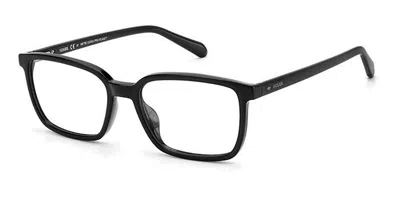 Fossil Fos 7130 807 Men's Glasses Black Size 53 - Free Lenses - Blue Light Block Available