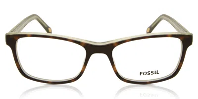 Fossil Fos 7132 086 Women's Glasses Tortoiseshell Size 52 - Free Lenses - Blue Light Block Available