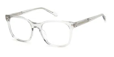 Fossil Fos 7135/g 63m Men's Glasses Clear Size 53 - Free Lenses - Blue Light Block Available In Transparent Grey