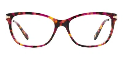 Fossil Fos 7150 2tm Women's Glasses Tortoiseshell Size 55 - Free Lenses - Blue Light Block Available In Fuchsia Tortoise