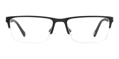 Fossil Fos 7154/g Asian Fit Men's Glasses, Black, Size 54