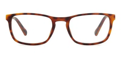 Fossil Fos 7160 N9p Men's Glasses Tortoiseshell Size 51 - Free Lenses - Blue Light Block Available In Matte Light Tortoise