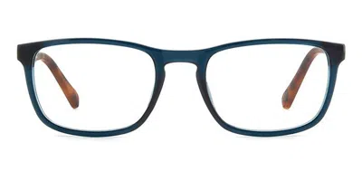 Fossil Fos 7160 Vgz Men's Glasses Blue Size 51 - Free Lenses - Blue Light Block Available In Transparent Teal Blue