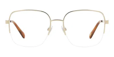 Fossil Fos 7163/g Asian Fit Women's Glasses, Gold, Size 53