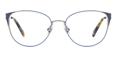 Fossil Fos 7195/g Zi9 Occhiali Da Vista Blu Per Donna (solo Montatura)