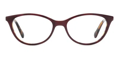 Fossil Fos 7196 Ydc Occhiali Da Vista Borgogna Per Donna (solo Montatura) In Burgundy