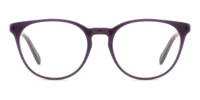 Fossil Fos 7211/g Asian Fit 0t7 Women's Glasses Purple Size 52 - Free Lenses - Blue Light Block Available In Plum