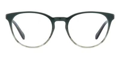 Fossil Fos 7211/g Asian Fit 1ed Women's Glasses Green Size 52 - Free Lenses - Blue Light Block Available In Gradient Green