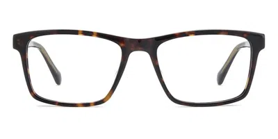 Fossil Fos 7214/g Asian Fit 086 Men's Glasses Tortoiseshell Size 54 - Free Lenses - Blue Light Block Availa In Brown