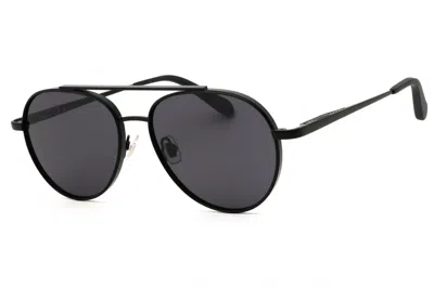 Fossil Fos3171gs Aviator Metal Sunglasses In Black