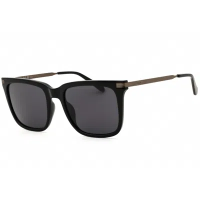 Fossil Grey Rectangular Men's Sunglasses Fos 3152/g/s 0807/ir 56 In ["grey","black"]