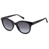 Fossil Grey Shaded Oval Ladies Sunglasses Fos 3146/g/s 0807/9o 53 In Black