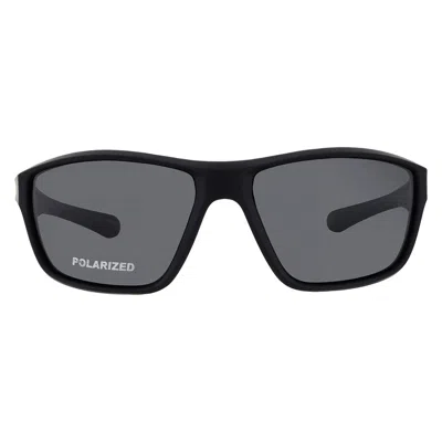 Fossil Grey Wrap Sunglasses Mil71/s 0003/m9 63 In Black