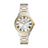 Fossil Women's Gilmore Three-hand Date Two-tone Stainless-steel Watch, 38mm