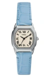 Fossil Women's Harlow Three-hand, Stainless Steel Watch In Blue