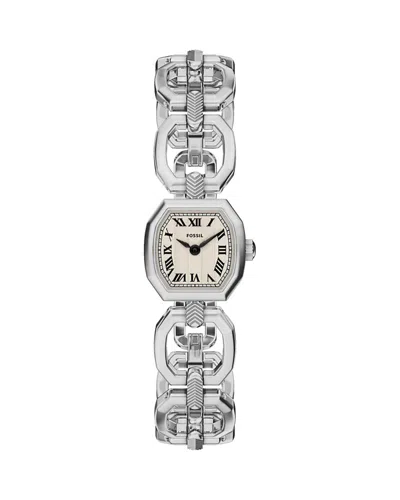 Fossil Women's Harlow Mini Two-hand Stainless Steel Watch, 20mm In Silver