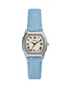 Fossil Women's Harlow Three-hand, Stainless Steel Watch In White/blue