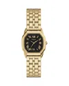 Fossil Harlow Watch, 27mm In Gold
