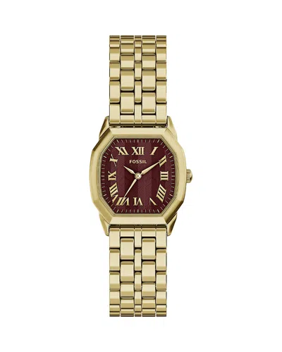 Fossil Harlow Watch, 27mm In Transparent