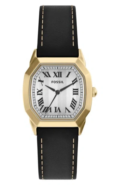 Fossil Harlow Watch, 33mm In Black