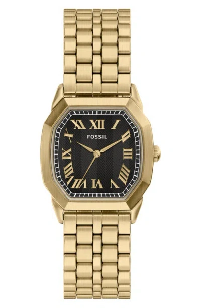Fossil Harlow Watch, 33mm In Gold