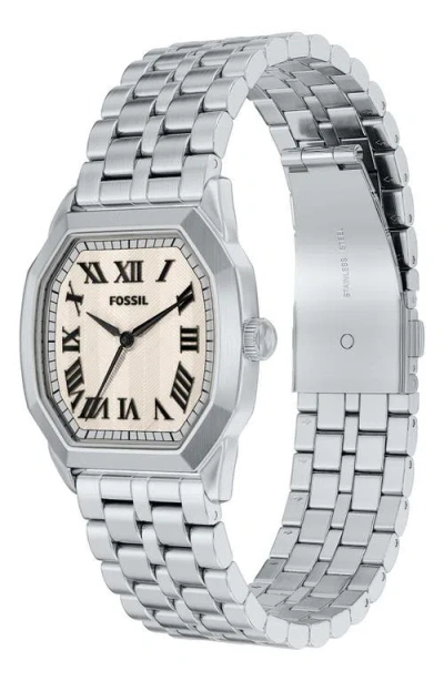 Fossil Harlow Watch, 33mm In Silver
