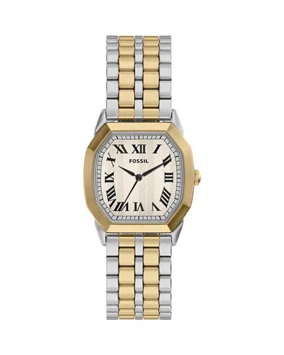 Fossil Harlow Watch, 33mm X 33mm In Green