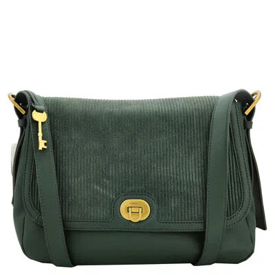 Fossil Harper Large Flap Crossbody Zb1811298 In Green