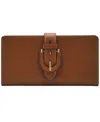 Fossil Harwell Tab Bifold Wallet In Medium Brown