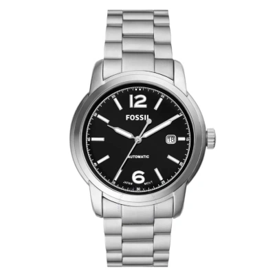 Fossil Heritage Automatic Black Dial Unisex Watch Me3223