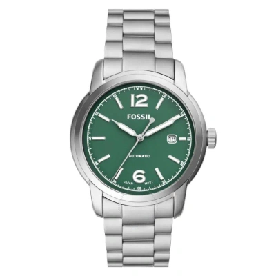 Fossil Heritage Automatic Green Dial Unisex Watch Me3224