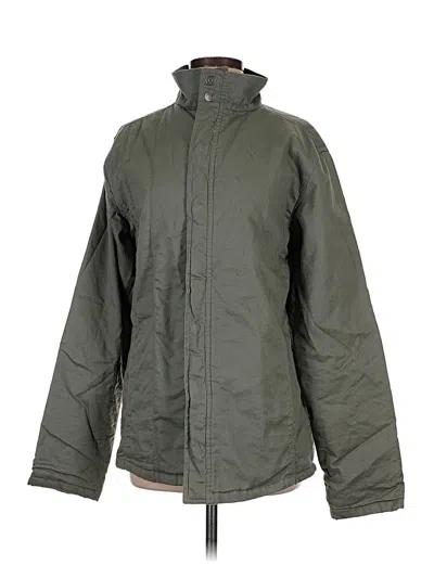 Pre-owned Fossil Jacket In Green