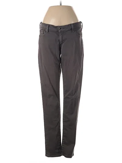 Pre-owned Fossil Jeans In Gray