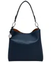 Fossil Jessie Bucket Shoulder Bag In Purple