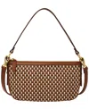 Fossil Jolie Leather Small Crossbody Bag In Multi Brow
