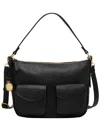 Fossil Jolie Small Cargo Crossbody Bag In Black