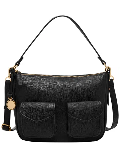Fossil Jolie Small Cargo Crossbody Bag In Black