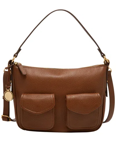Fossil Jolie Small Cargo Crossbody Bag In Brown