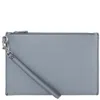 Fossil Ladies Smokey Blue Zip Fastening Wristlet In Blue