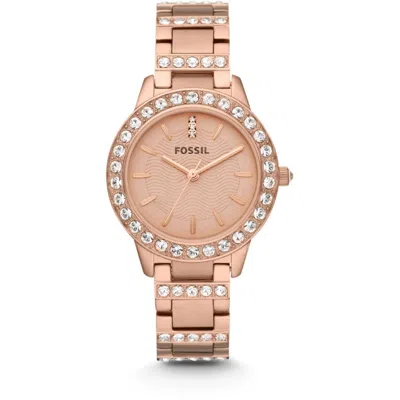 Fossil Ladies' Watch  Es3020 ( 34 Mm) Gbby2 In Gold