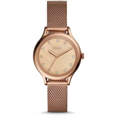 Fossil Ladies' Watch  Laney ( 34 Mm) Gbby2 In Gold