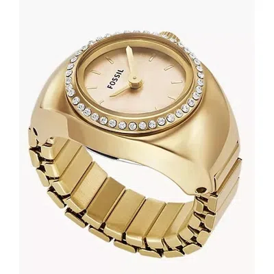 Fossil Ladies' Watch  Watch Ring - Orologio Ad Anello Gbby2 In Gold