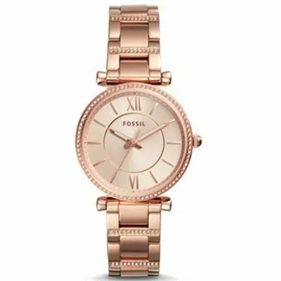 Fossil Ladies'watch  Es3545p Gbby2 In Gold