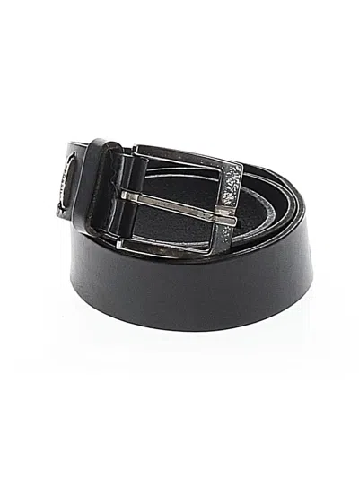 Pre-owned Fossil Leather Belt In Black