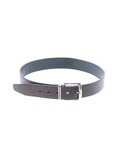 Pre-owned Fossil Leather Belt In Brown